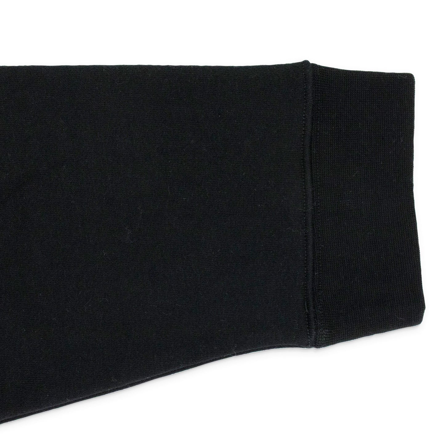 BLACK QUARTER ZIP SWEATER
