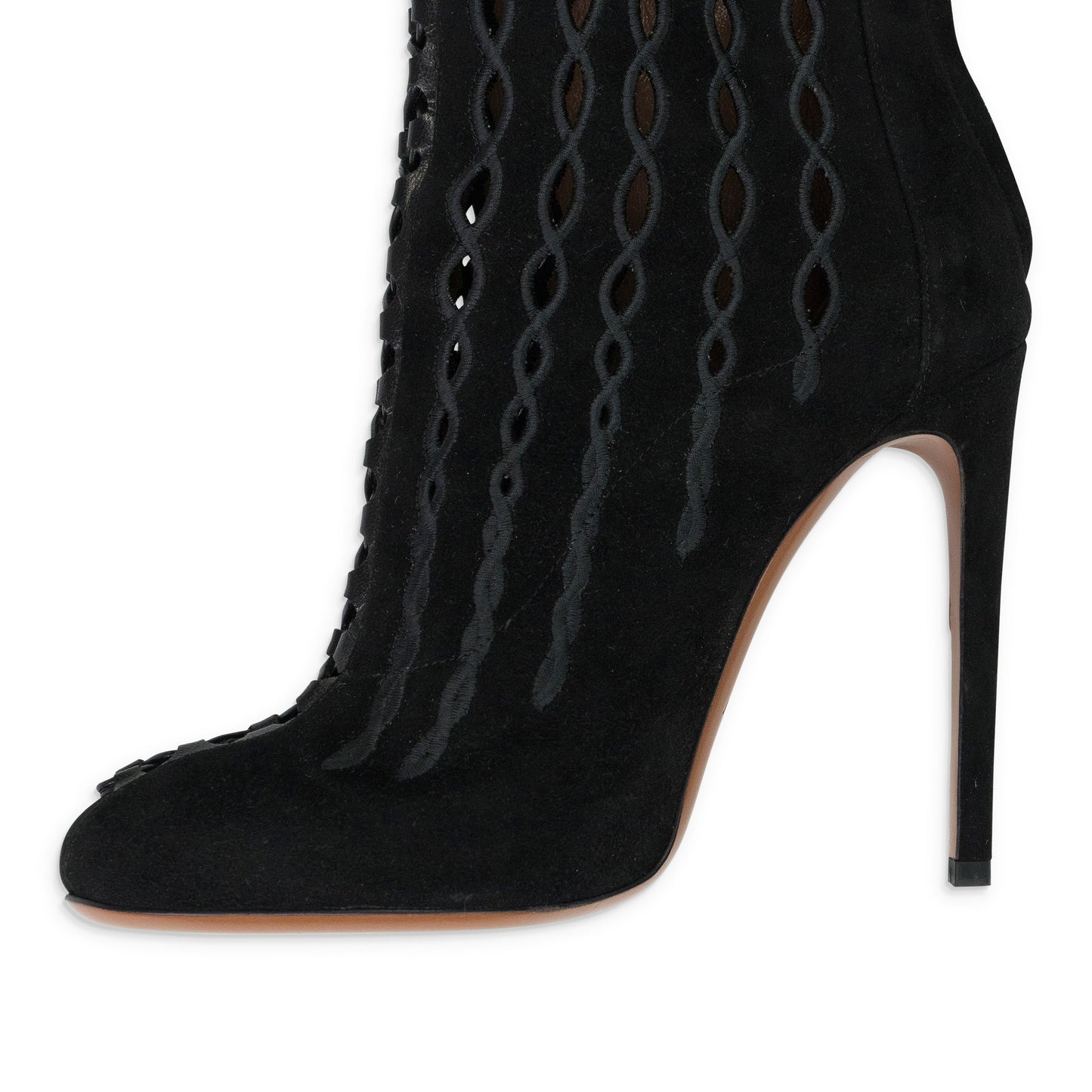 SUEDE KNEE-HIGH BOOTS