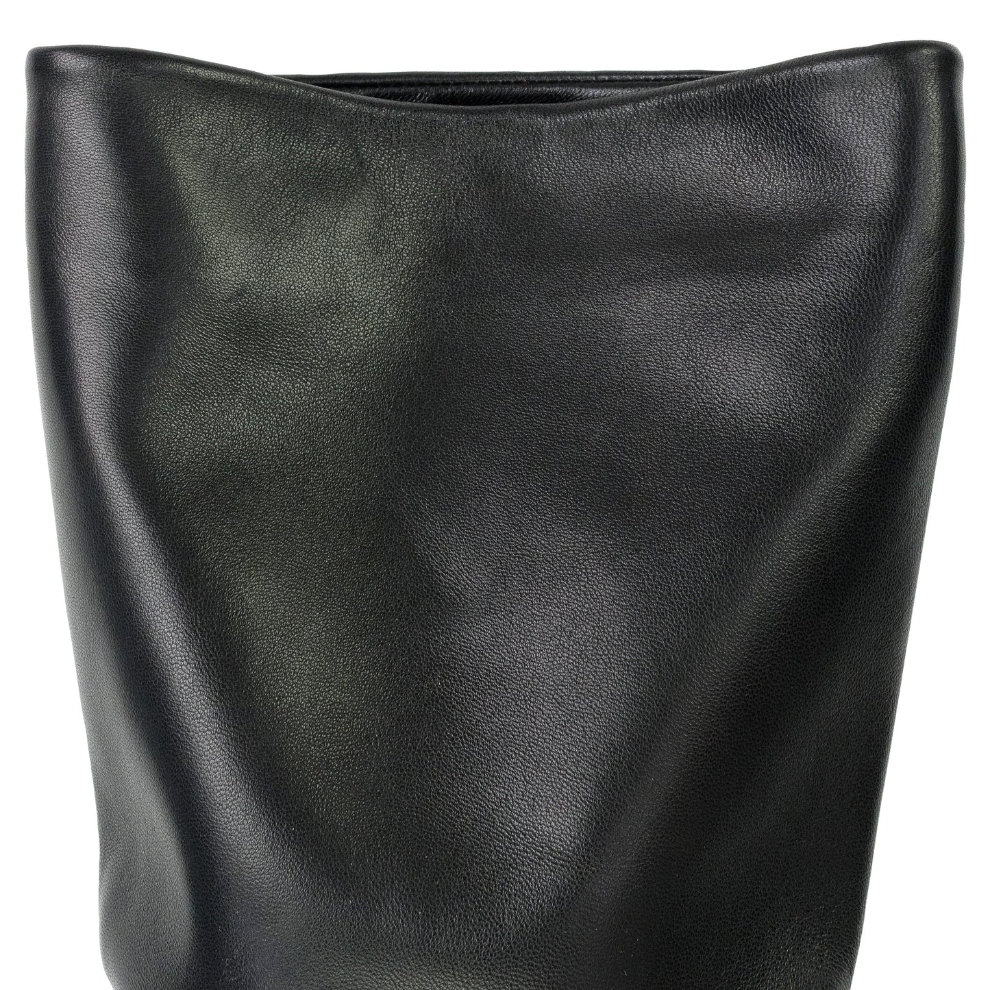 BLACK MONIQUE KNEE-HIGH BOOTS