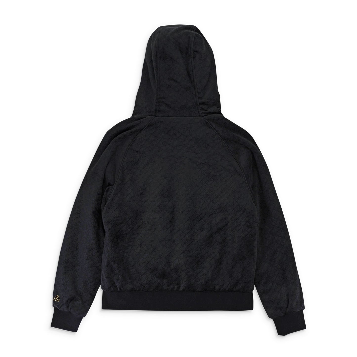 MOOSE KNUCKLES PARSONS BUNNY MONOGRAM PRINT HOODIE
