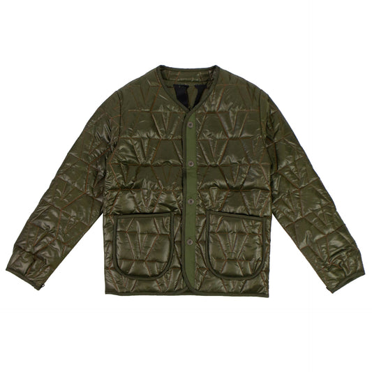 Vlone Quilted Jacket - Green