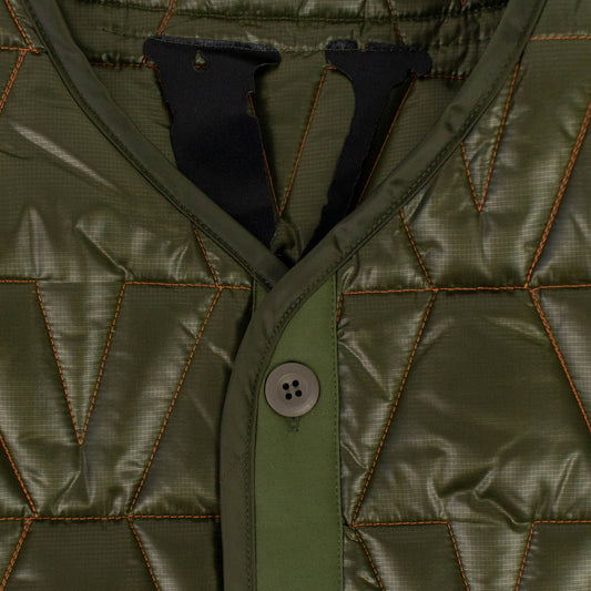 Vlone Quilted Jacket - Green