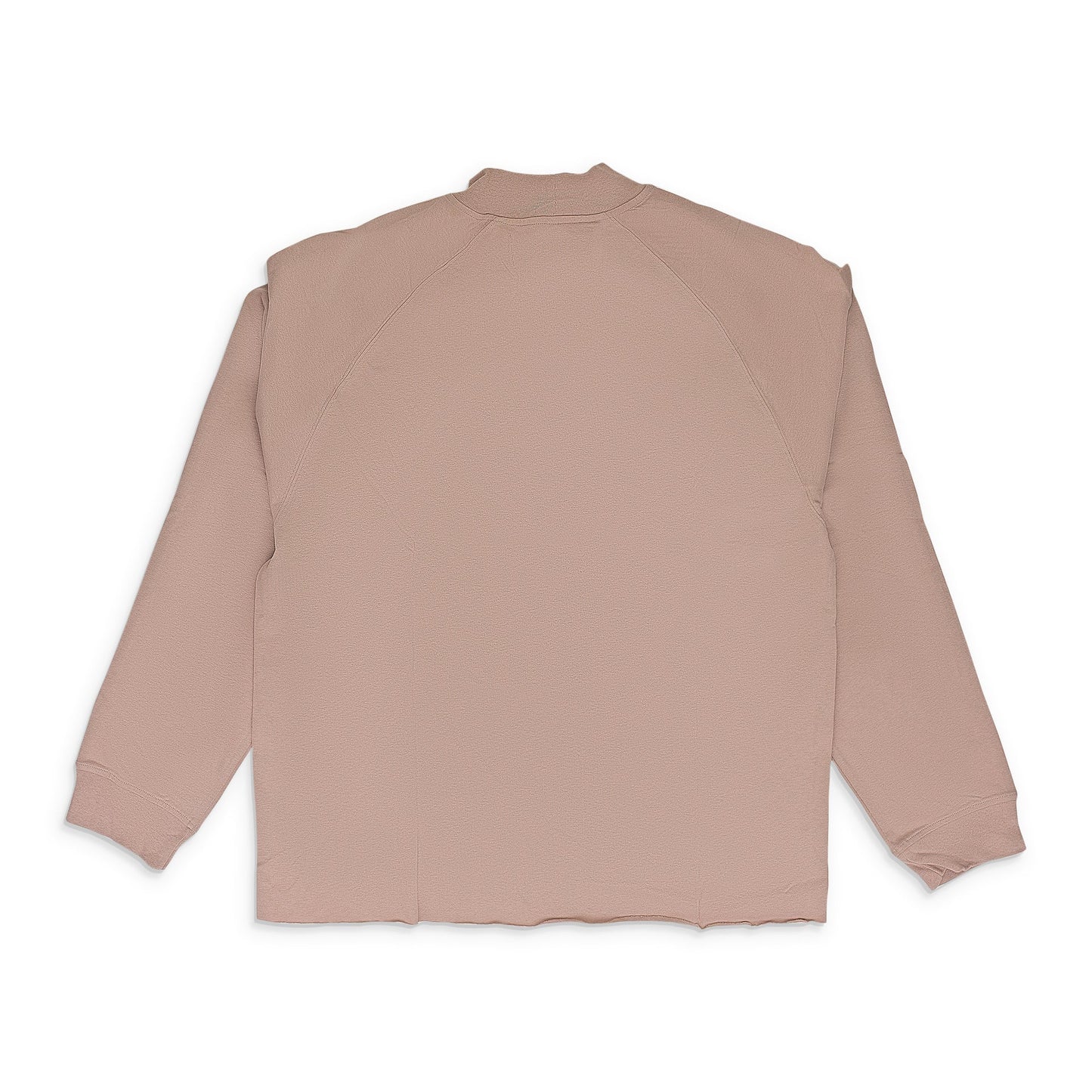 MOCK NECK LONG SLEEVE MUSHROOM SWEATSHIRT